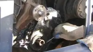 1987 F150 i6 Fan Clutch, Cam Timing Gear Replace Part II