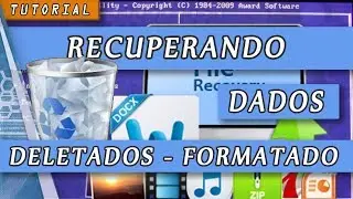 Como RECUPERAR arquivos APAGADOS do PC da LIXEIRA de HD Formatado - O MELHOR 2021