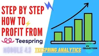 Step By Step... How To Profit From Teespring (Teespring Analytics)