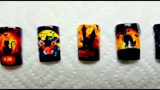 Mustertips gedruckt mit dem O'2 mobilen Nageldrucker