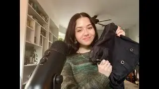 ASMR | what’s in my bag, whispered show and tell!