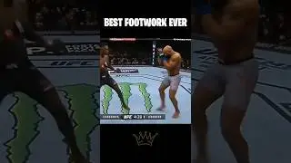 is this the BEST footwork in UFC⁉️🔥🔥