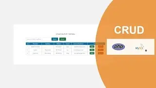 Crear CRUD con php y mysql