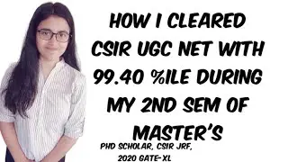HOW I CLEARED CSIR UGC NET LIFE SCIENCE JUNE 2020