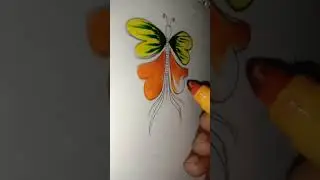 butterfly sketching #shortsfeed2023 #shortvideo #easypencildrawing #shortsfeed #viral  #viralshorts
