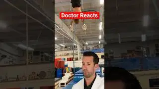 ER Doctor REACTS to Gymnastics Fail