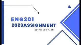 Eng201 Assignment 2 2023 | Eng201 Assignment Solution 2023