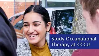 Study Occupational Therapy at CCCU