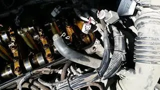 Toyota Corolla valve cover gasket and spark plug well seal replacement