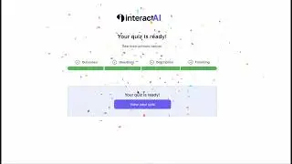 Make your ideal quiz in 5 minutes with AI