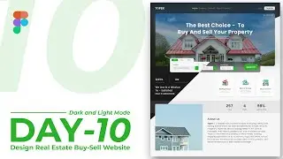 Design UI for a Real Estate Buy-Sell Website in Figma | Day - 10 | Appsventory