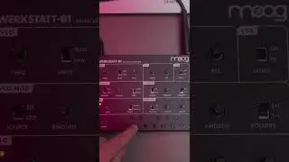 808 Sound Design With my #Moog Synth #sounddesign #musicproducer #electronicmusic #808 #bass #synth