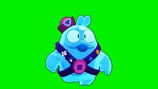 Squeak Running (BETA) Brawl Stars Green Screen