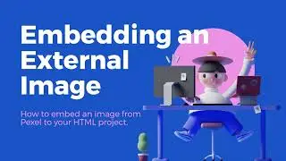 Embed a Pexel Image to your HTML Project