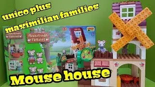 MOUSE HOUSE unico plus maximilian families unboxing / build