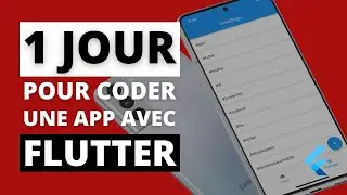 Apprendre à coder avec Flutter  - Coder Une App Flutter en 1 Jour