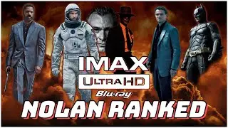 Christopher Nolan Movies Tier List | 4K UHD Blu-ray Ranked