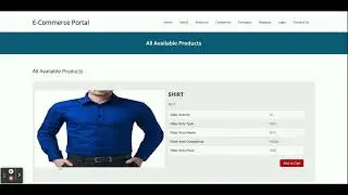 E-Commerce Portal | PHP and MySQL Project Source Code | PHP MySQL CRUD Project