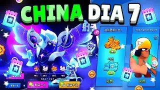 BO GRATIS! SKIN FUTURISTA y NUEVOS TICKETS EN BRAWL STARS CHINA😂DÍA 7