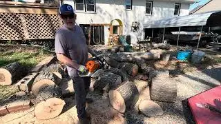 stihl 461 ported by Aaron A Lynch 