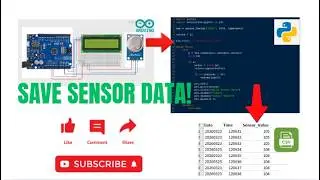 Arduino MQ135 Data Logging with Python | Save Sensor Data to CSV