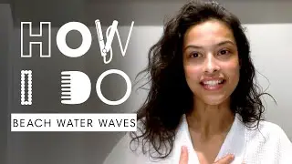 Get Beach Curls in 5 Minutes with Model Devyn Garcia's Simple Hack | How I Do | Harper's Bazaar