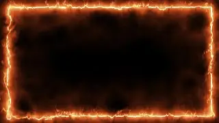 Border Green Screen Effects, Neon Border Black Screen Effects, Neon Frame Loop Background Effects