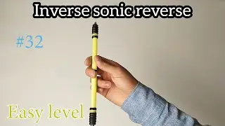 Inverse Sonic Reverse Tutorial. Обучение Penspinning. Пенспиннинг для начинающих