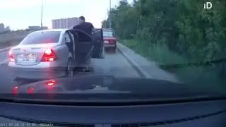 Воровство снятое на видеорегистратор