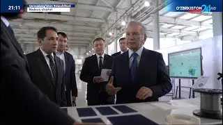 Prezidentning "Nukuselectroapparat" korxonasiga tashrifi