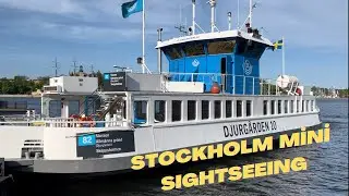 A Day in Stockholm | Boat Commuting | Slussen to Djurgården