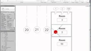Revit API macro to renumber family instances, grids, and rooms