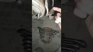 KIA RIO греется заднее колесо