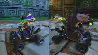 Crash Team Racing Nitro-Fueled - Split Screen PS5 Gameplay