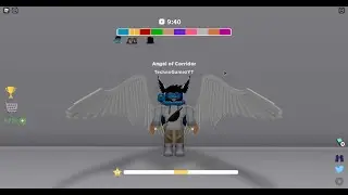 how to get angel wings in roblox corridor of hell