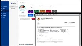 Modern Library Management System - SQL Server  - BuniLib  C# Visual Studio Student Final Y Project.