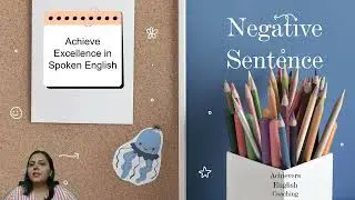 How to make Negative sentence (Explanation)
