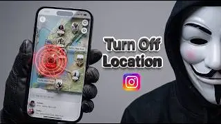 Masked Guy Teaches How to Turn Off the Location on Instagram Map