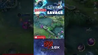 SAVAGE!😱 BRUNO in  rank Mythic 