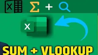 SUM AND VLOOKUP FORMULA I SUM AND VLOOKUP FUNCTION TOGETHER IN EXCEL