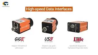 CONTRASTECH area scan camera-Compatible with variety of general high-speed data interfaces GigE USB