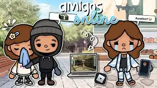 AMIGOS ONLINE EN ROBLOX |¿SECUESTRAN A MIA?😨| #tocasthetic #roblox #tocaboca #roleplay TBC LAU💕