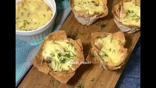 Жульен с курицей и грибами в лаваше в духовке рецепт  