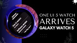 Firmware Update! One UI 5 Watch on Galaxy Watch 5 Pro - Wear OS 4 is Here!