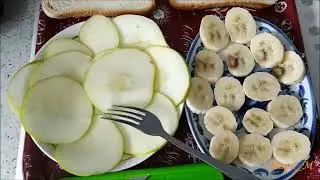 Сэндвичи  бананово-яблочные