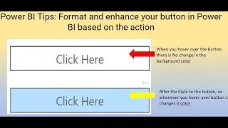 Power BI Tips: Format and enhance your button in Power BI based on the action