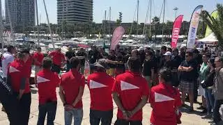 Яхтенная регата в Барселоне