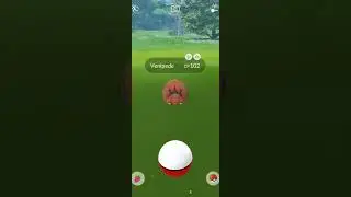 Shiny Venipede! Pokémon Go!
