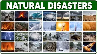 Natural Disasters Name in English | Learn Types of 25 Natural Disasters Names, Facts with Examples