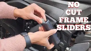 How to Install Shogun No Cut Frame Sliders on Yamaha R3